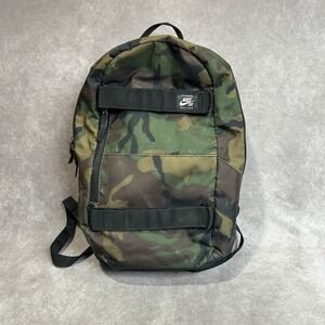 Nike SB Backpack Camo Skate Camouflage Skateboarding Utility Distressed